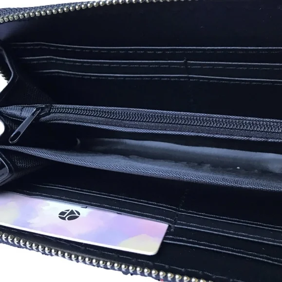 1 Left! Beautiful Black Sparkly Wallet - Picture 4 of 8